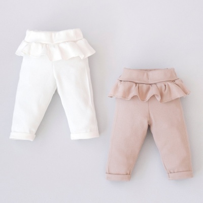 Штанишки с юбочкой Капучино KiDi 656.2